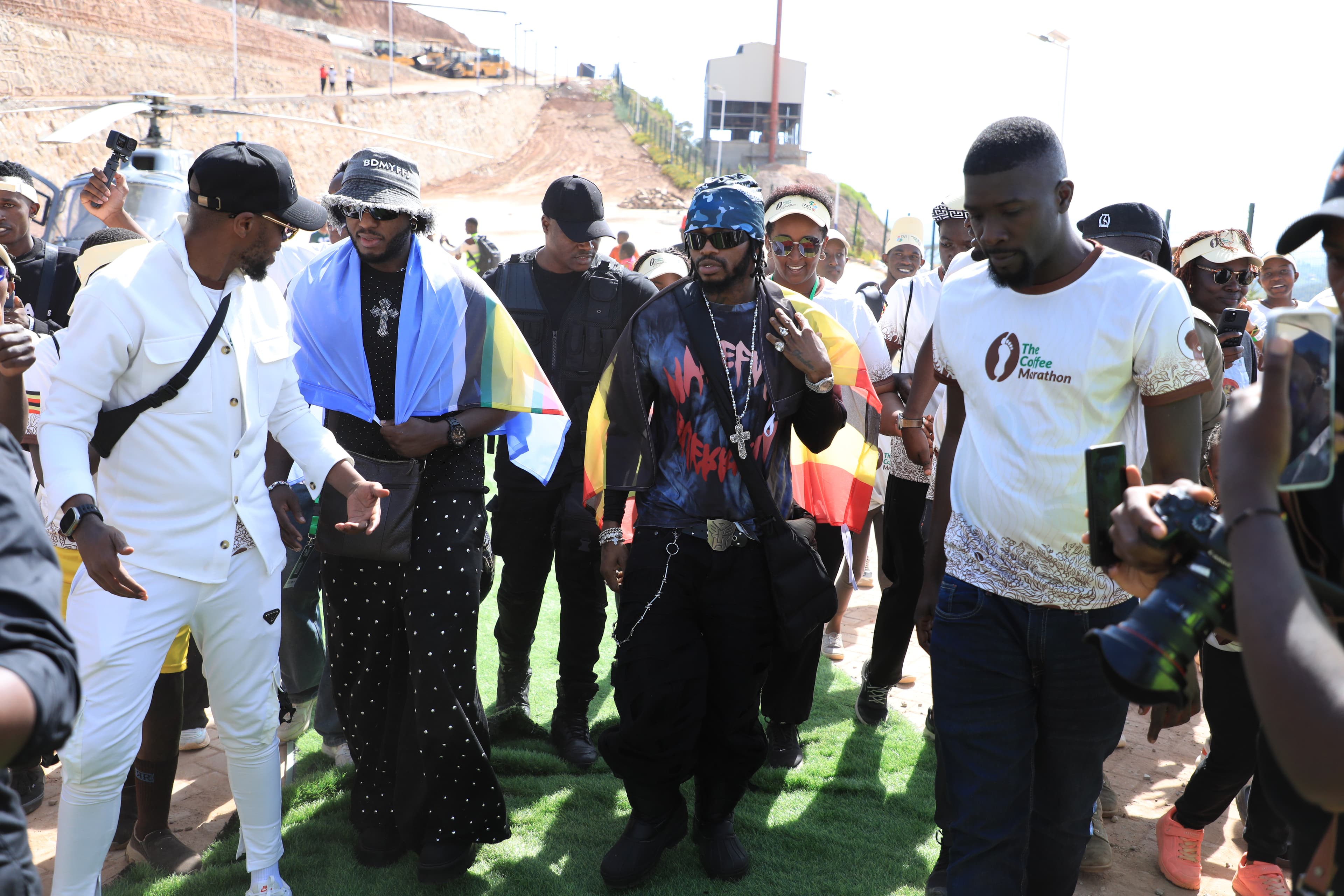 Diamond Platnumz performing — Coffee Marathon Concert 2025